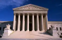 Die Fassade des Supreme Court Building nach der Renovierung