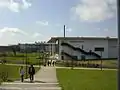 Die heutige Universität Flensburg, Hörsaalzentrum und Mensagebäude