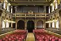 Eingangsbereich des Innenraums der Aula der Alten Universität (Heidelberg)