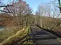 Unstrut-Hahle-Radweg westlich Wintzingerode