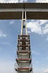 Trennpfeiler der Unstruttalbrücke