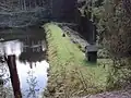 Blick von Süden auf den Damm