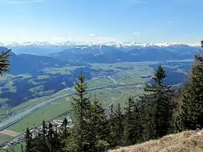 Das Unterinntal bei Kirchbichl