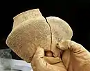 Zwei passige Fragmente einer Nienburger Tasse