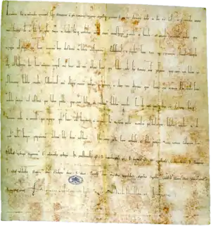 Urkunde Heinricanum des Wormser Konkordats, Vatikanisches Archiv