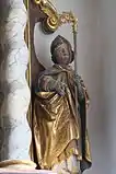 Heiliger Konrad am rechten Seitenaltar