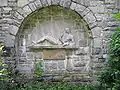 Kriegerdenkmal in Usingen, Rückseite