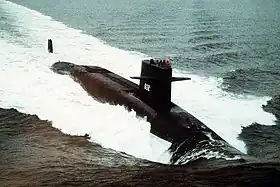 Die Von Steuben auf See