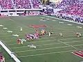 Spiel der Utah Utes gegen die San Diego State Aztecs