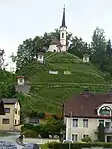 Kreuzweg mit Schlosskapelle