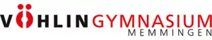 Schriftzug mit Logo des Vöhlin-Gymnasiums Memmingen