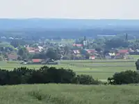 Blick vom Dreesberg über Vörden ins Osnabrücker Land