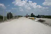 Baustelle der D 3 bei Neplachov, Mai 2018