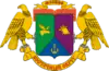 Das Wappen des Bezirkes