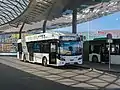 VDL Citea im Testeinsatz beim Hauptbahnhof (Frühjahr 2022)
