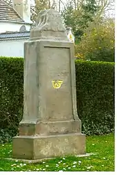 Viertelmeilenstein Bad Lauchstädt