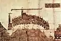 Warnemünde,gezeichnet 1582