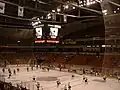 Die Monarchs beim Warm-up