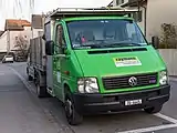 VW LT 46 eines Gartenbaubetriebs
