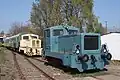 Loks der Baureihen V 15 (vorne) und V 10 B (hinten) der Magdeburger Eisenbahnfreunde e. V.