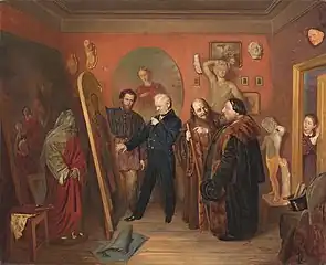 Im Künstleratelier (1865)