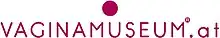 Das Logo ist ein pinker Punkt, kann aber auch als Öffnung in die Vagina verstanden werden.