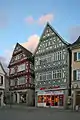 Fachwerkhäuser Marktgasse 2 und Marktplatz 12