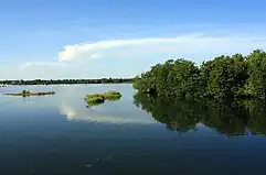 Die Lagune von Valaichchenai