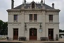 Bahnhof Valençay des Chemin de fer du Blanc-Argent