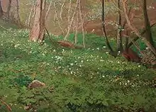 Valentin Ruths: Frühling im Wald bei Aumühle