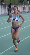 Valeria Roffino verpasste das Finale als Achte ihres Vorlaufs um mehr als sieben&nbsp;Sekunden