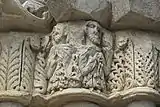 Zwei bärtige Figuren
