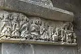 Relief mit dem Zyklus der Monatsbilder