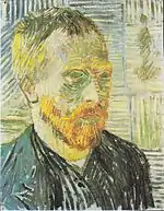 Vincent van Gogh: Selbstbildnis mit japanischen Druck, Dr. h. c. Emile Dreyfus Stiftung