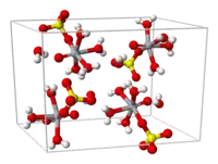 Strukturformel von Vanadylsulfat