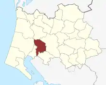 Lage des Janderup Sogn in der Varde Kommune