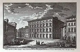 Stich von Giuseppe Vasi 1754