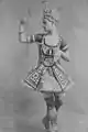 Vaslav Nijinsky in Le dieu bleu, 1912