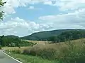 Blick aus Richtung Fretterode zum Vatteröder Stein