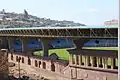 Blick von außen in das Stadion (2015)