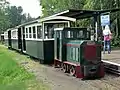 „Straßenbahn“ an der Haltestelle „Berkenrode“