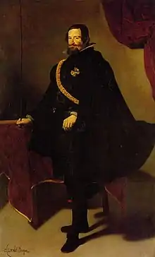 Diego Velázquez:Bildnis des Gaspar de Guzmán, Herzog von Olivares, 1623