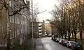 Die Vellamonkatu in Hermanni, November 2008