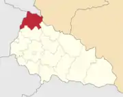 Rajon Welykyj Beresnyj in der Ukraine