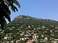 Vence, Blick auf den Berg Baou des Blancs