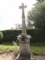 Wegkreuz an der Rue des Fontaines