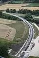 Unterer (nördlicher) Teil der Verbindungskurve (Juli 2017)