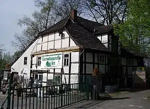 Dorfmühle, nordwestliche Blickrichtung