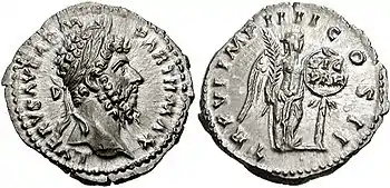 Denar des Lucius Verus