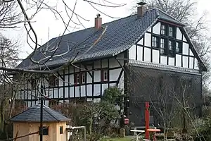 Das ehemalige Mühlengebäude